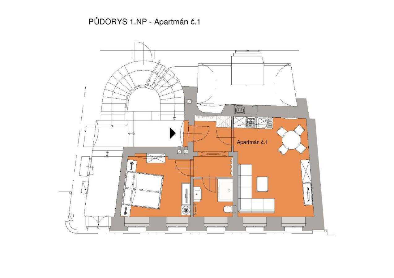 Egrensis Apartments Loket Eksteriør billede